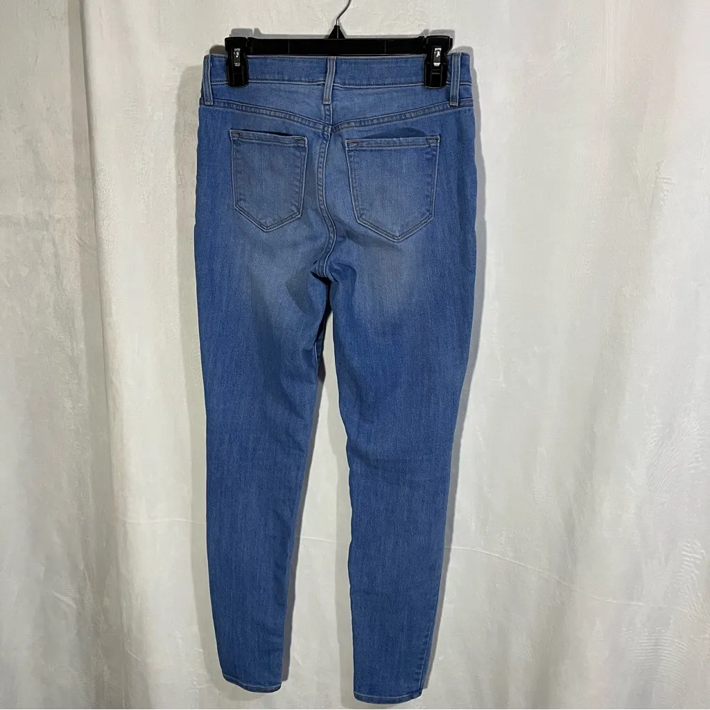 Old‎ Navy Mid-Rise Distressed Jeans Size 4 Regular Stretch - Image 5