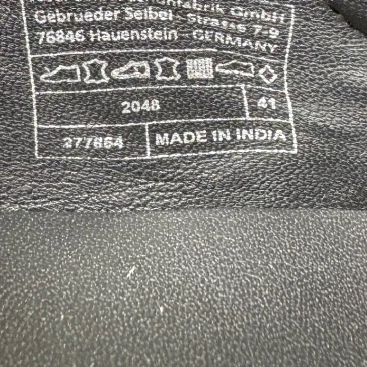 Romika sz 8 Women Loire 04 Amerina Red Leather Criss Cross Mary Jane Flat Casual - Image 13