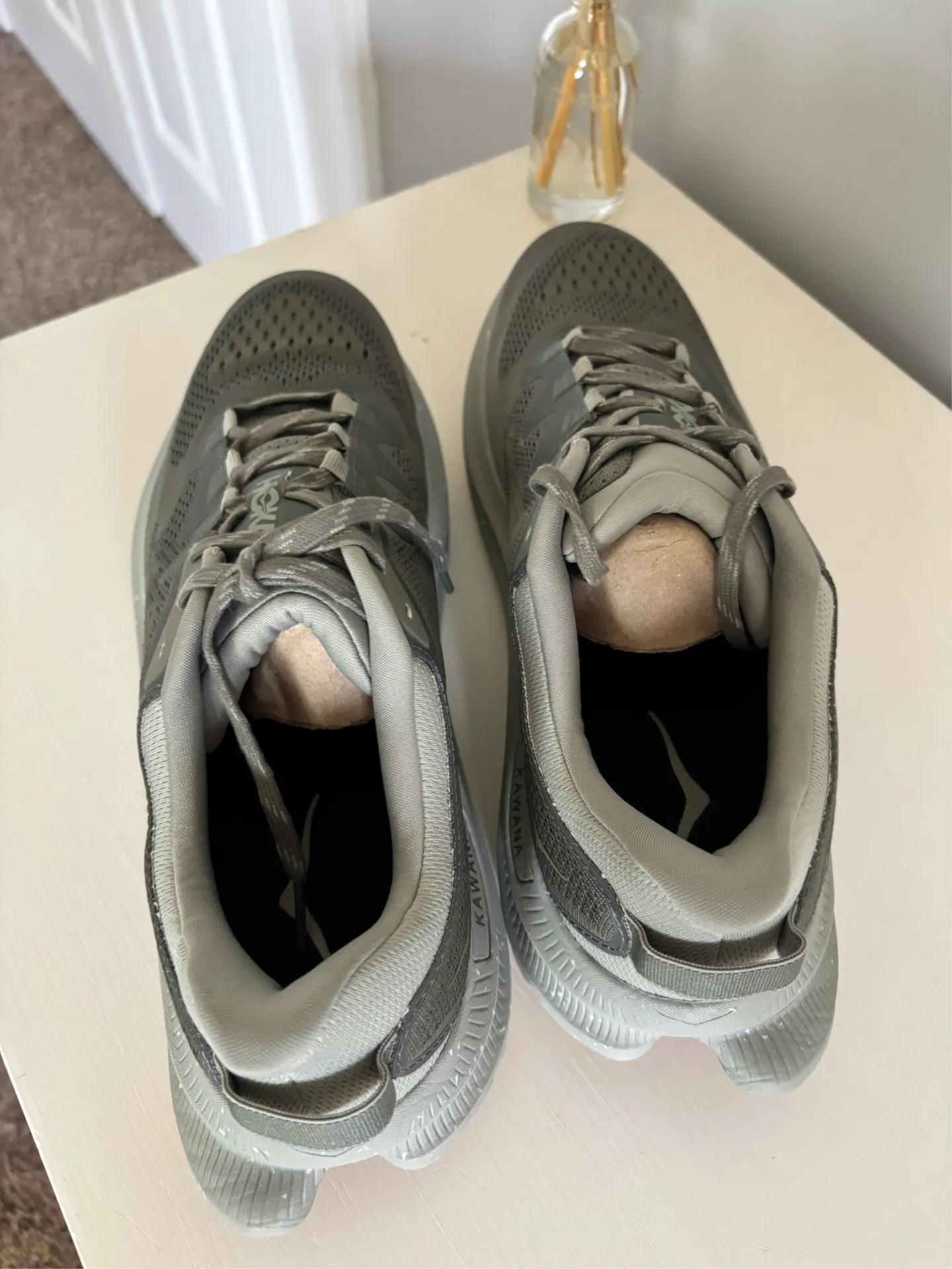 Men’s Hoka Kawana 2 Green Shoes  - Image 3