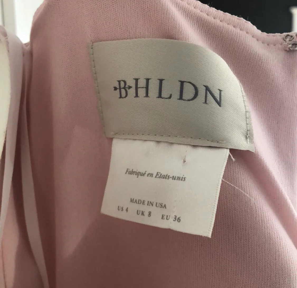 x Anthropologie Adena Side Slit Maxi Dress in Blush rose Pink - Image 11