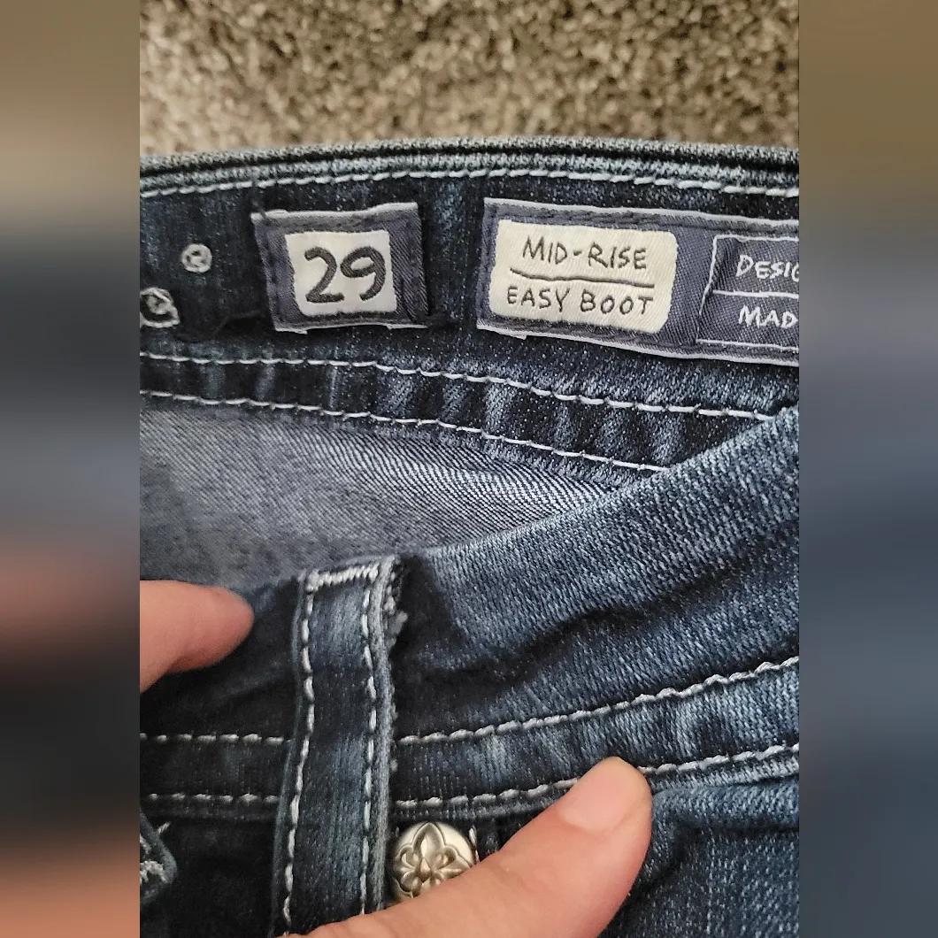 Miss Me Mid Rise Easy Boot Cut Size 29 - Image 15