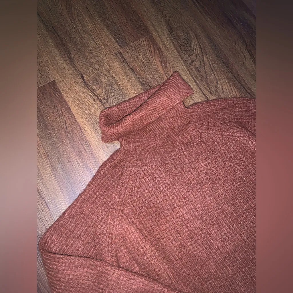 KÜHL Women's Sienna Sweater brown thick XL knit fall turtleneck casual $90 - Image 6