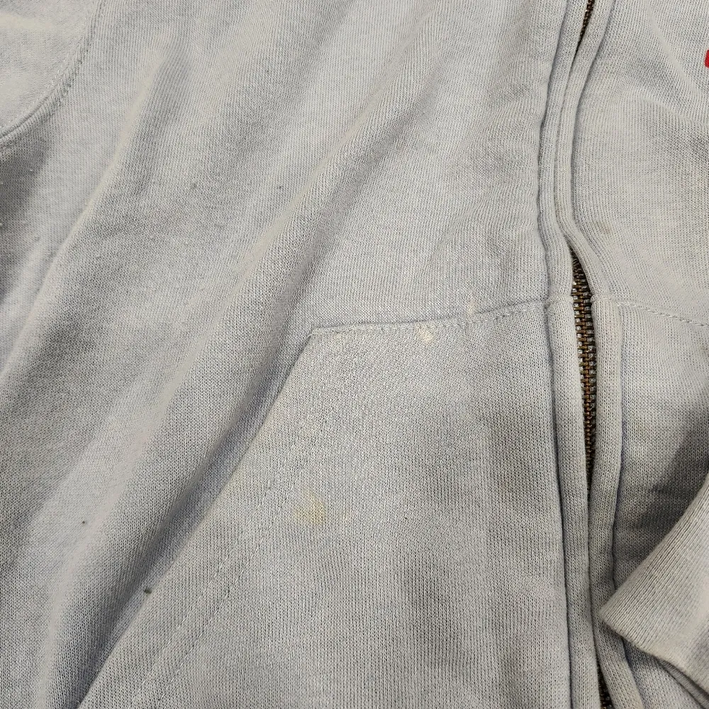 Disney Mickey Mouse Blue Zip Up Hoodie Size Large - Image 4