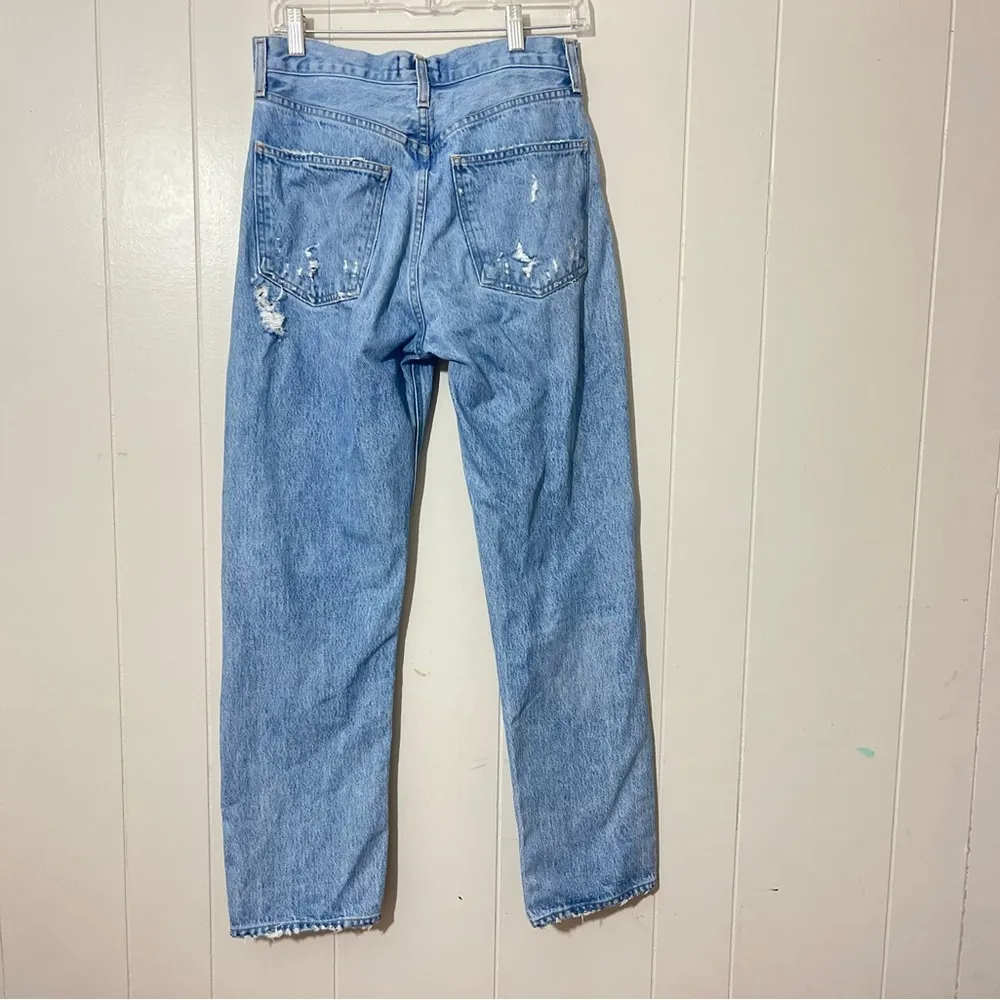 AGOLDE 90s Mid Rise Loose Fit Distressed Jeans Revolve Style #A069C-811 Size 26 - Image 6