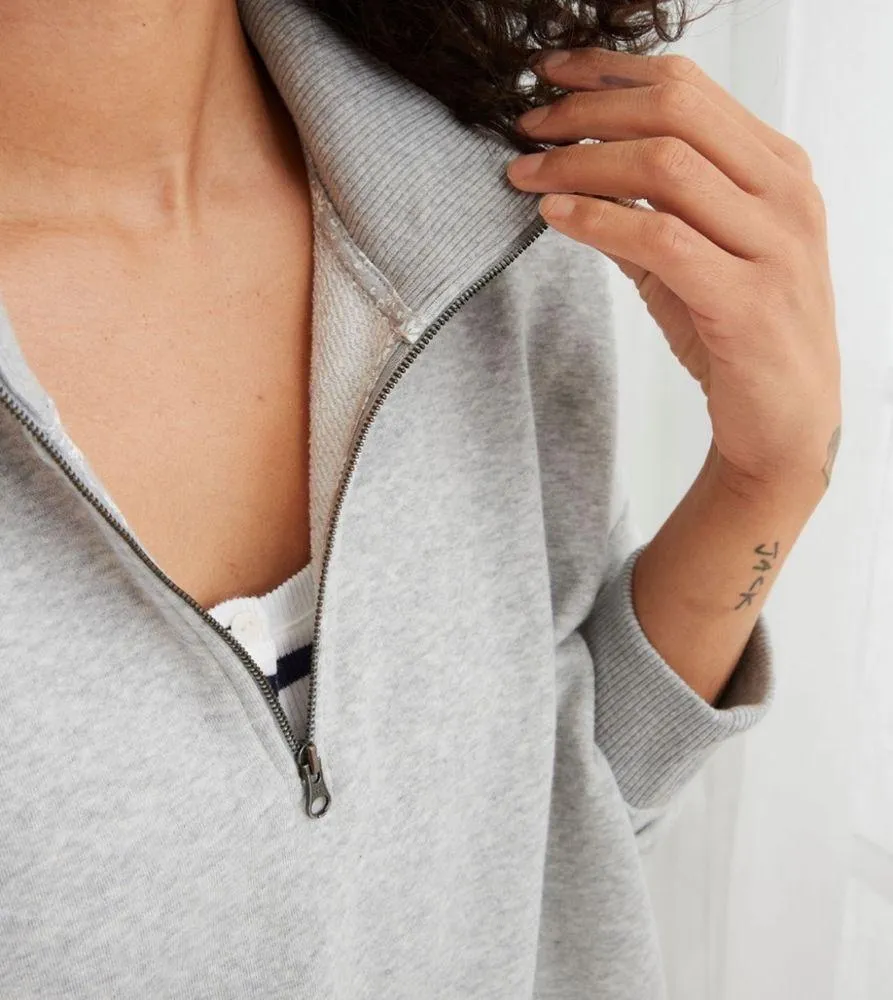 Sunday Soft Quarter Zip Sweatshirt - Image 3