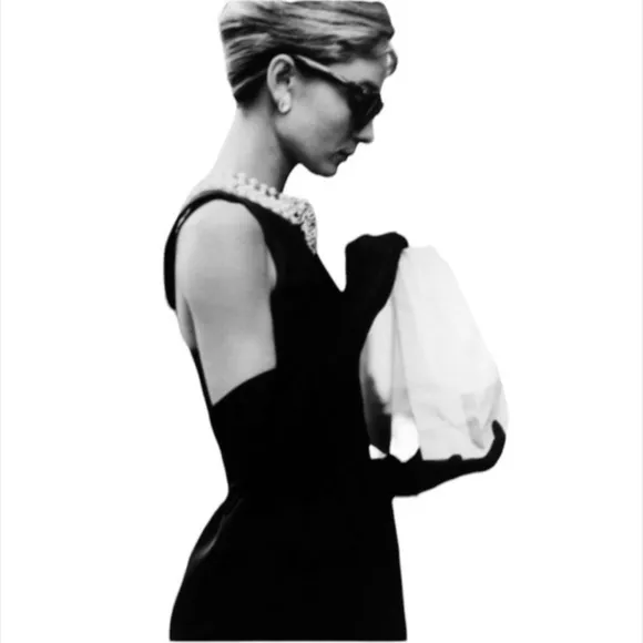 JILL STUART FITTED GOTH LBD SLEEVELESS LINED BLACK DRESS - Image 2