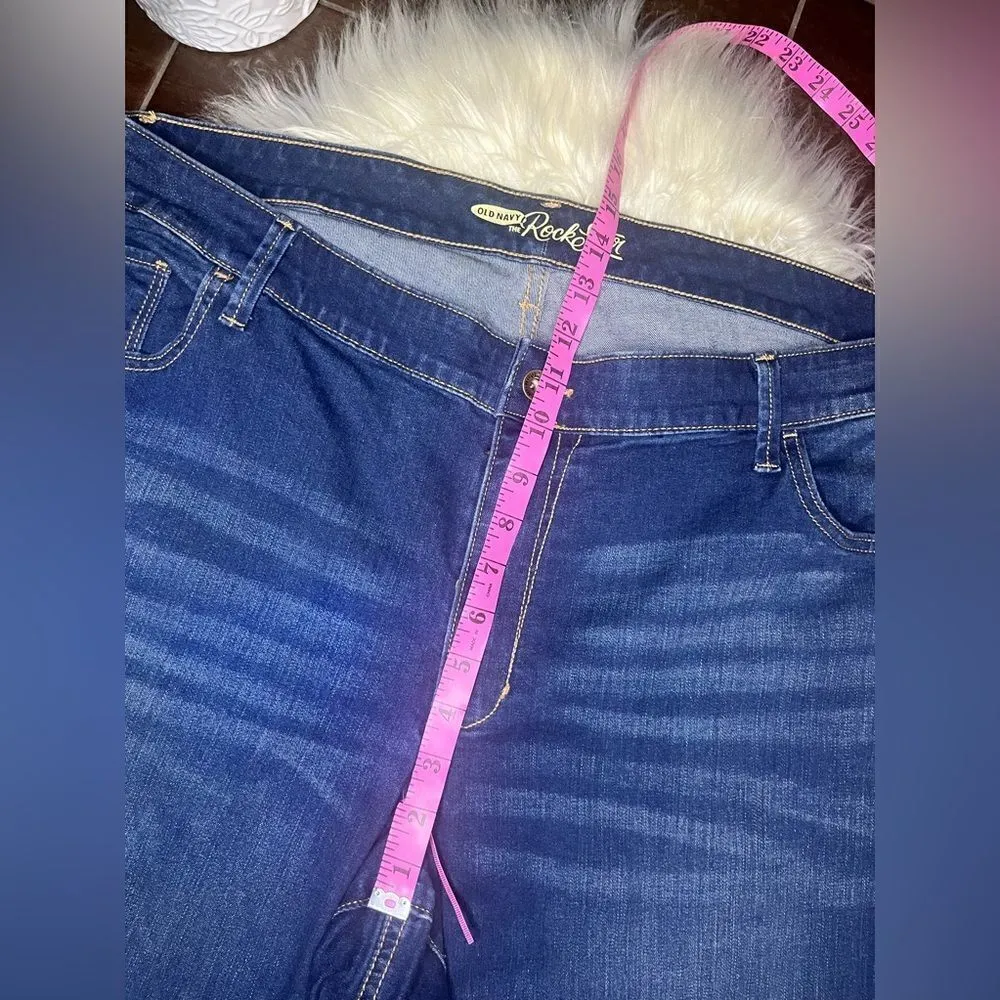 Old Navy rockstar denim sz 26 - Image 5