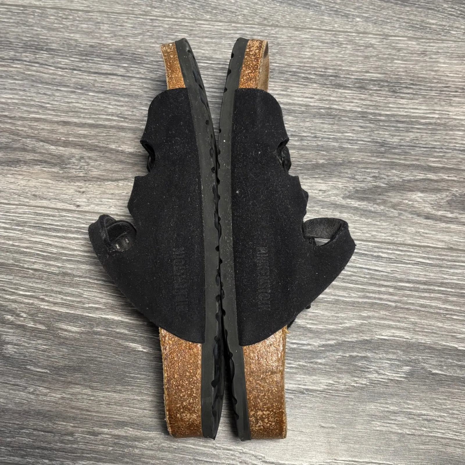 Birkenstock Women's Florida Black Soft Footbed Sandal EU40 Womens 9 Mens 7 - Image 9