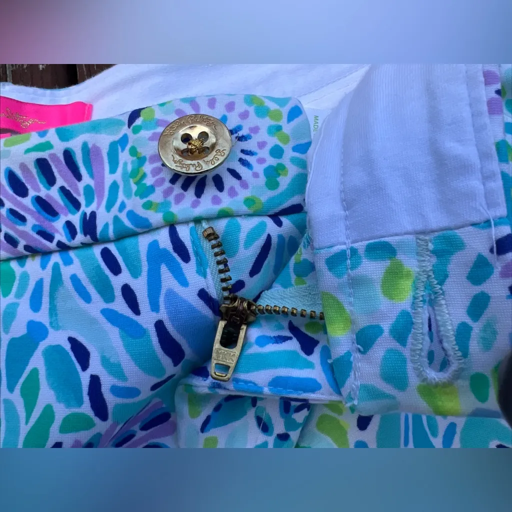 Lilly Pulitzer Women’s Callahan Shorts, Casual Coastal Resort Vacation-Wear|Sz:0 - Image 7