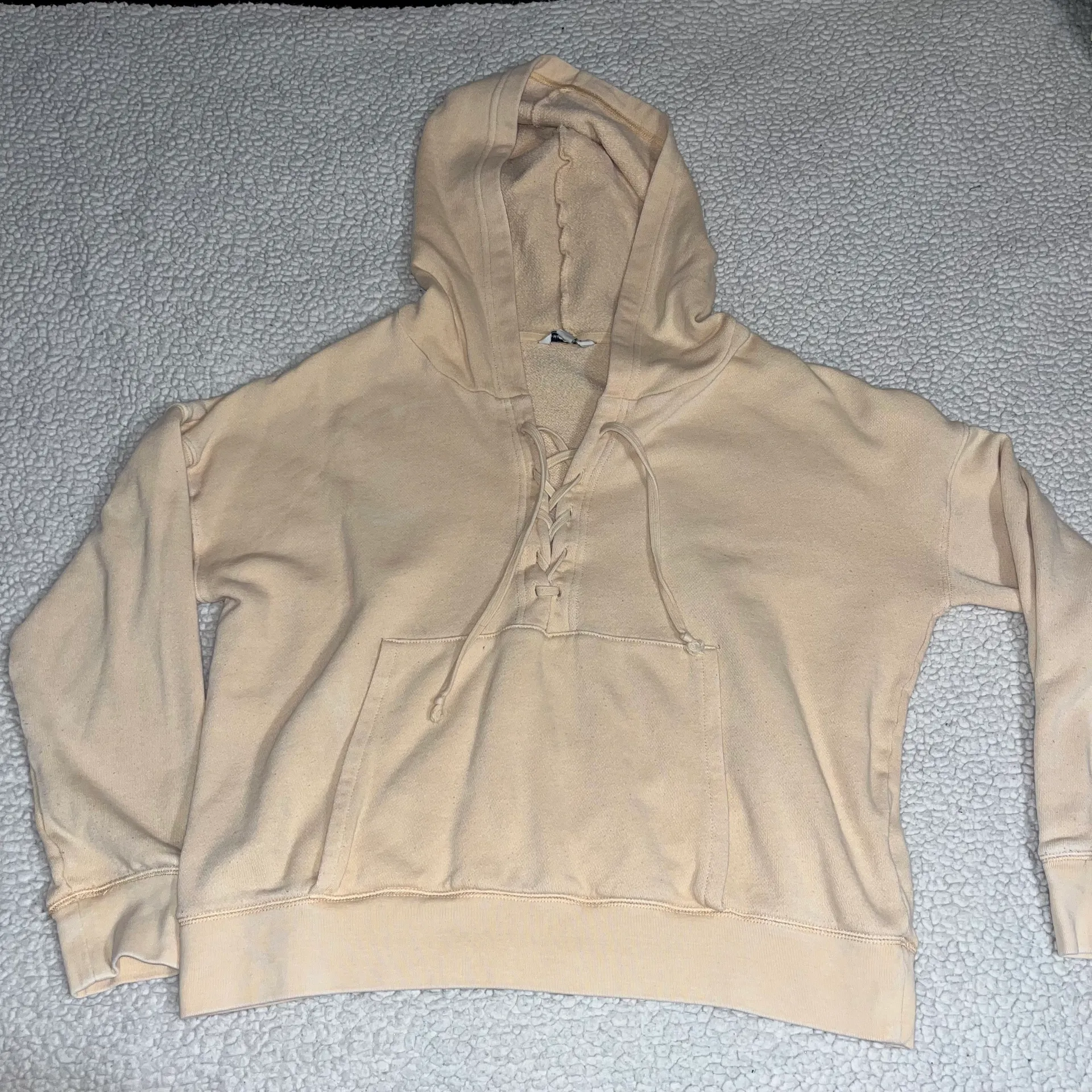 AEO Lace Up Hoodie  - Image 3