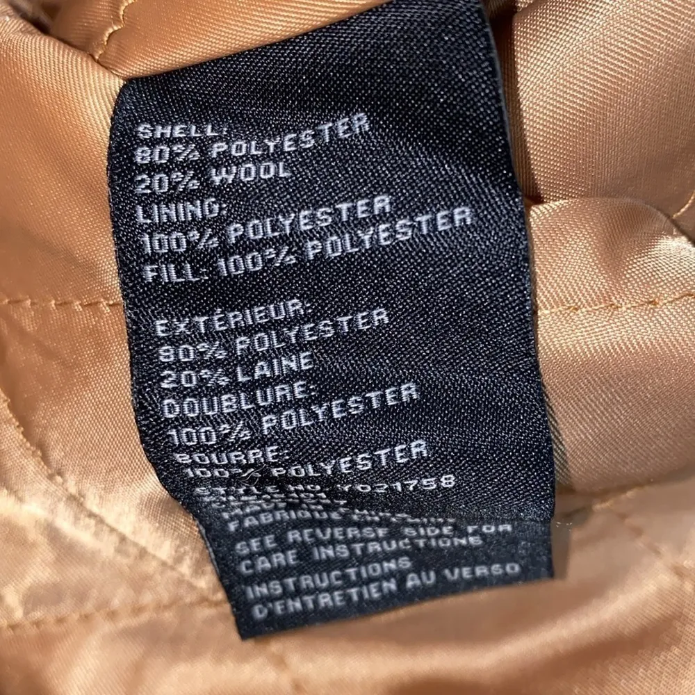 Sanctuary camel wool blend Shacket/ jacket with pockets. Size Small. NWT. - Image 8