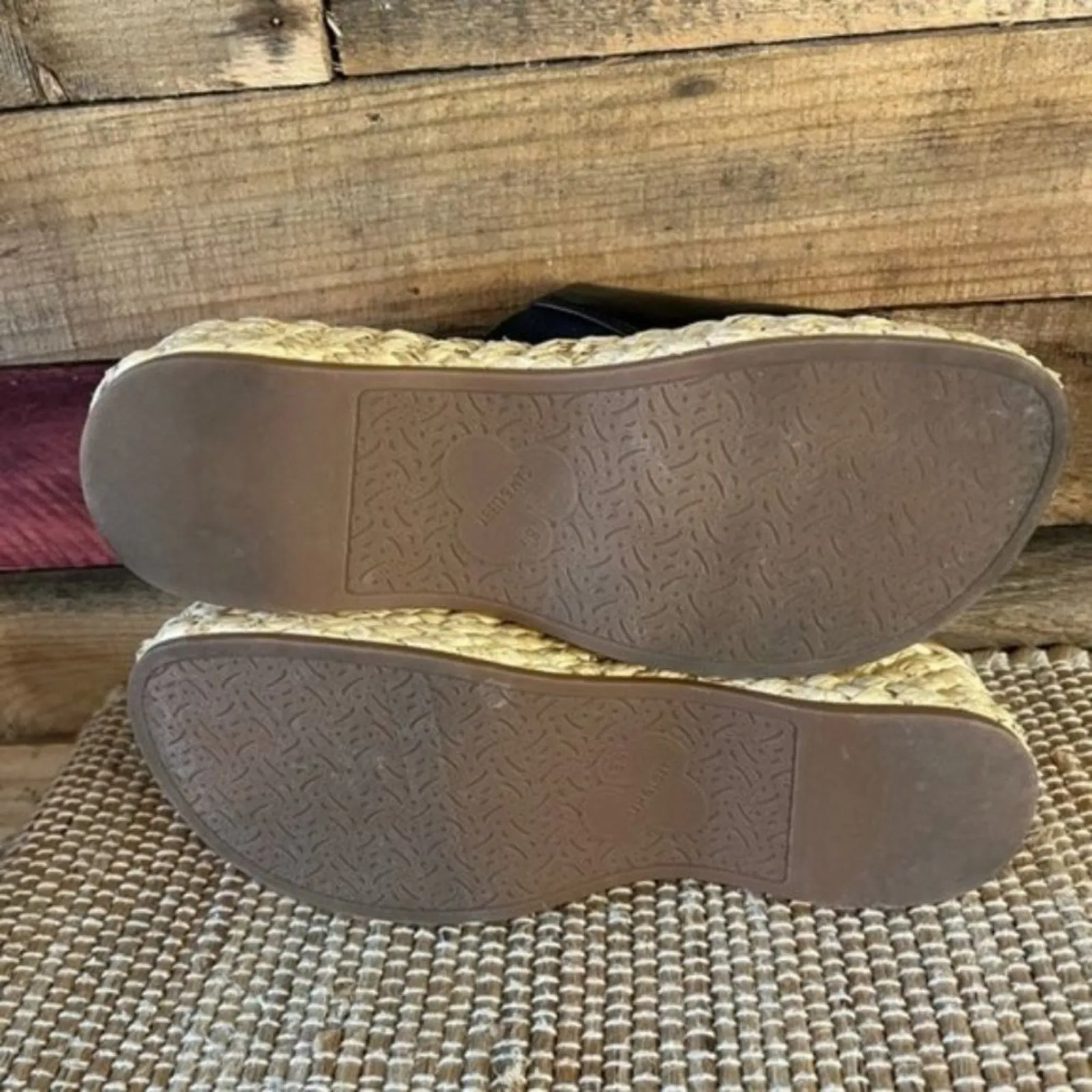 Sam &‎ Libby Black Platform Espadrille Size 8.5 - Image 10