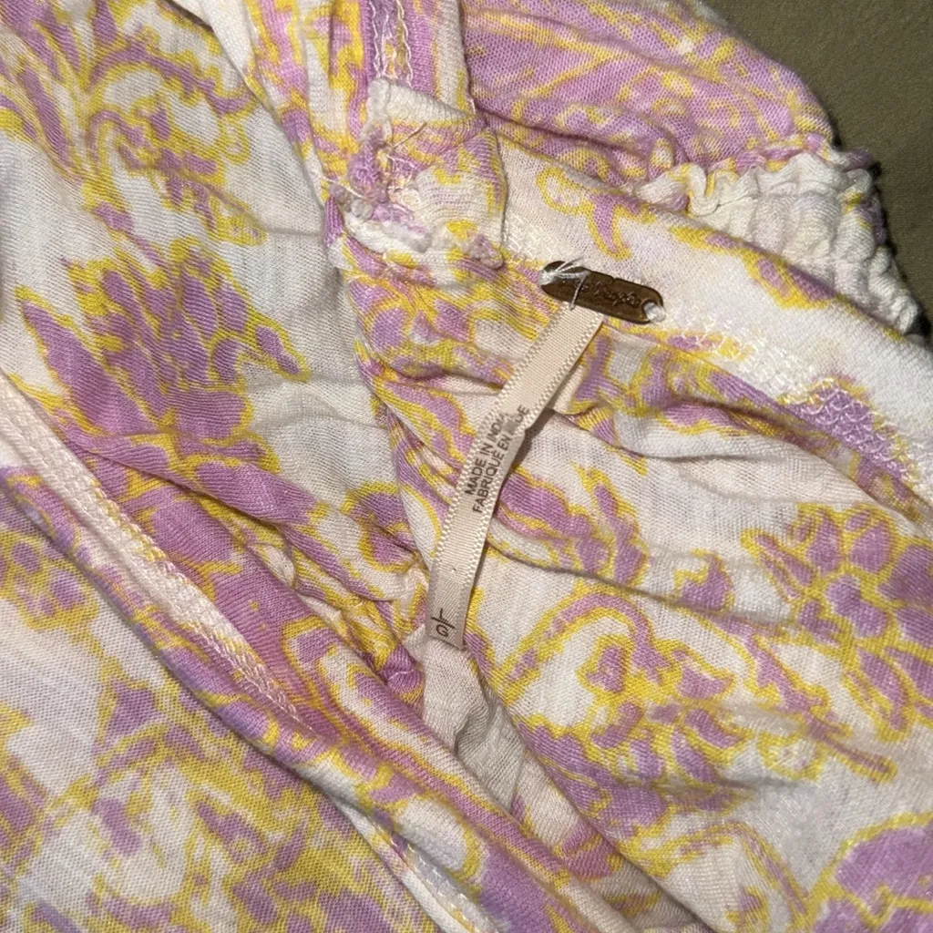 Free People Say The Word Rouged Top - Image 8