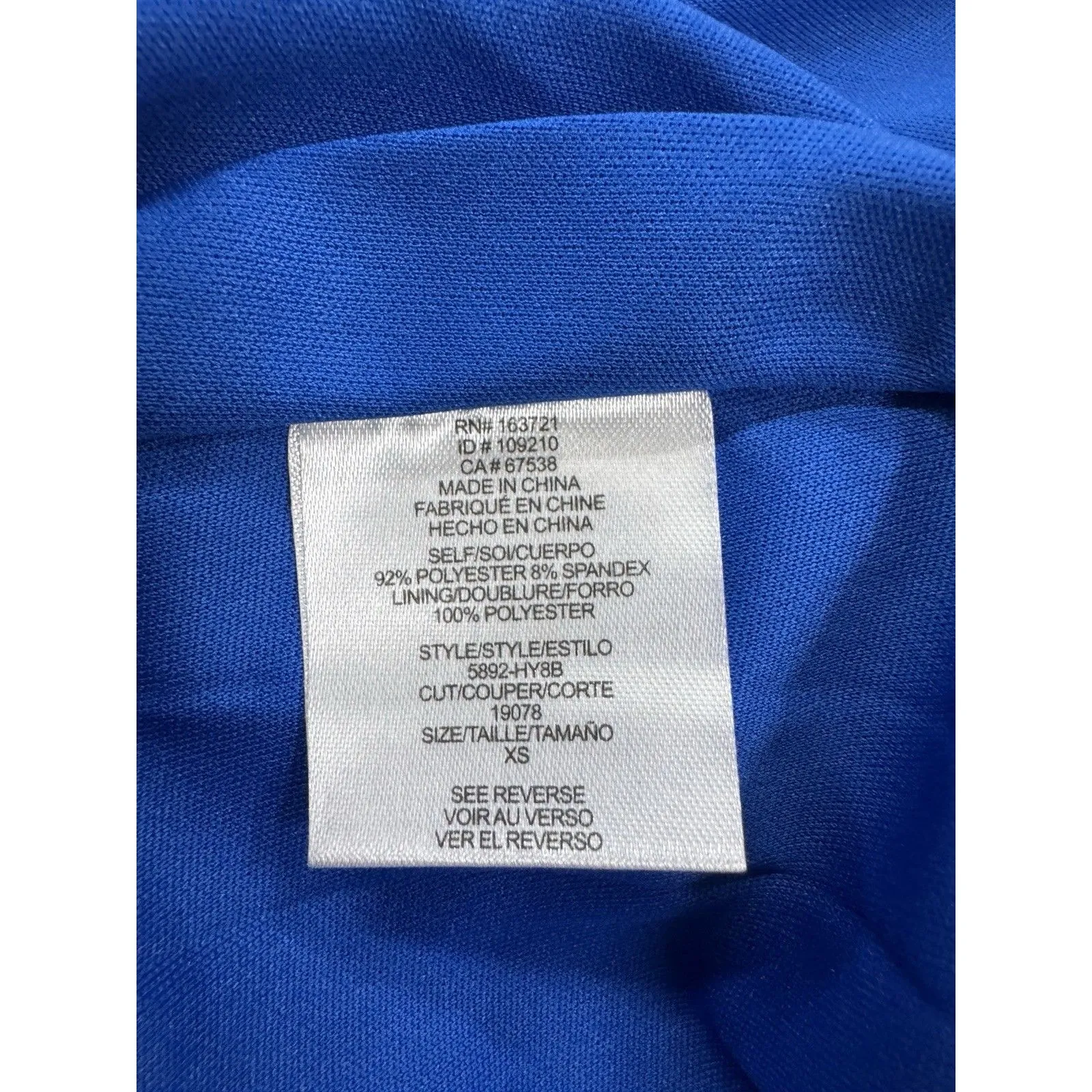 Windsor A-line dresses with long crisscross back , Color Royal Blue Size XS $129 - Image 9