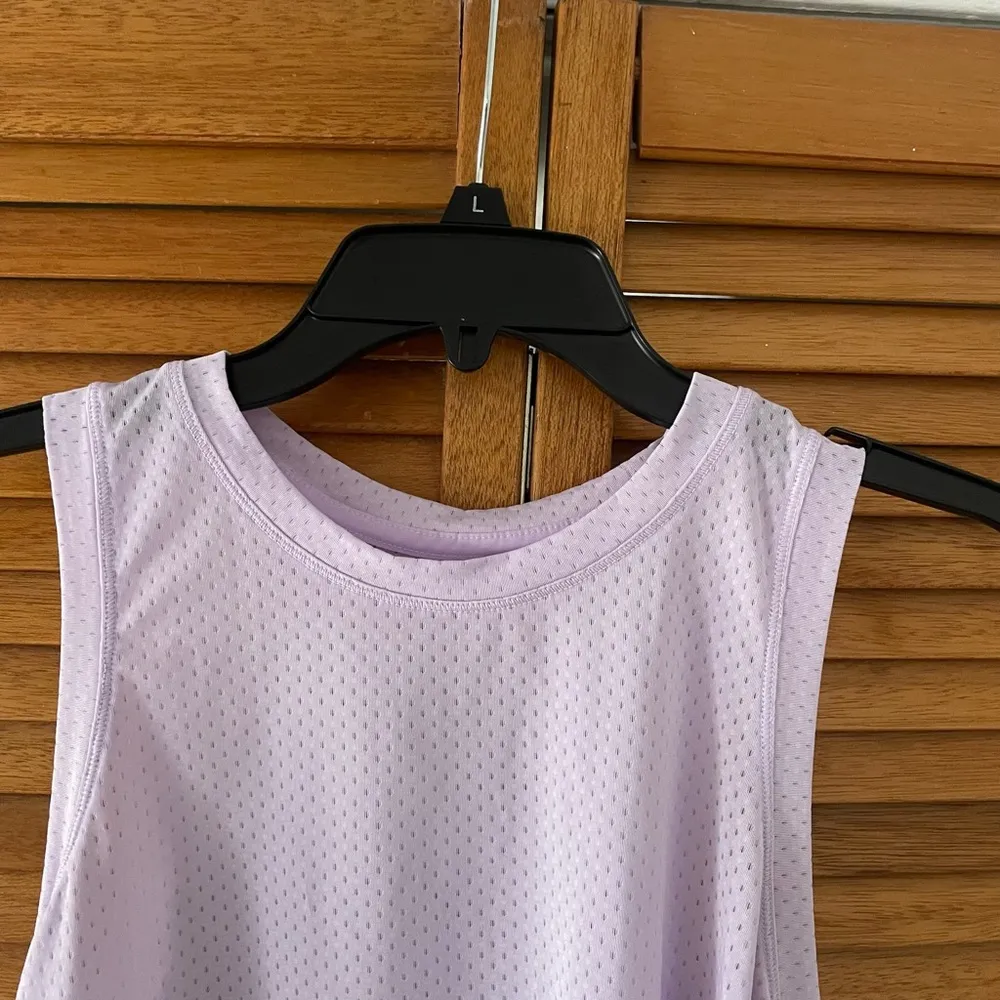 Nike One Dri-Fit Purple Mesh Classic Breathable Athletic Tank Top Sz XL NWT - Image 2