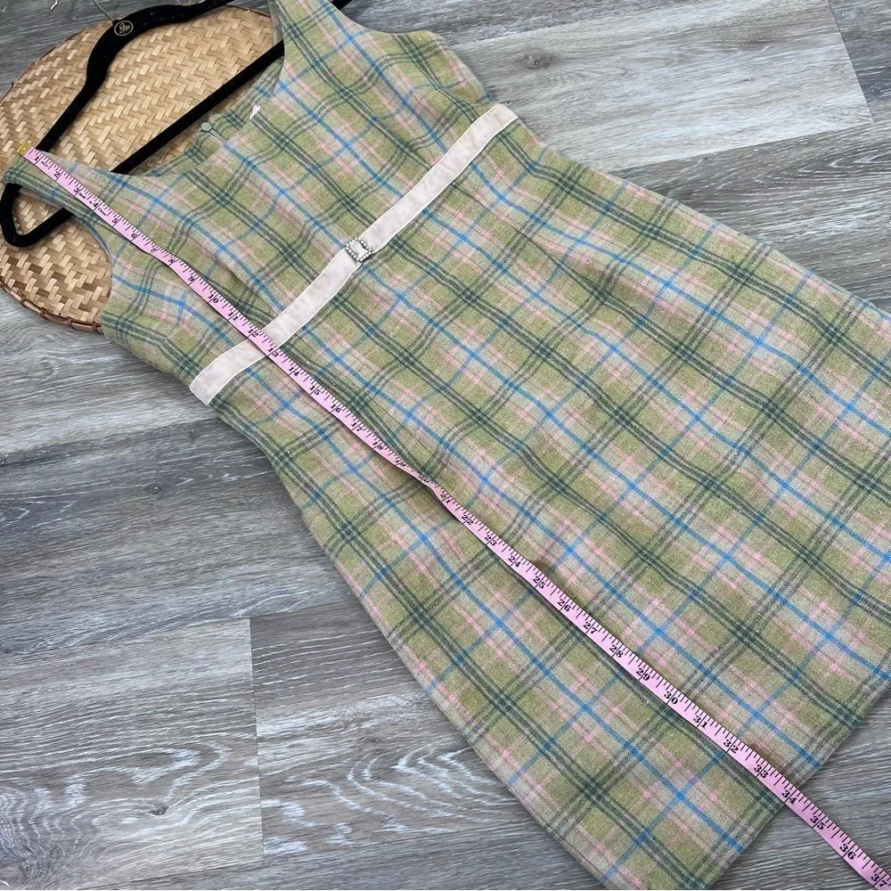 Vintage 90’s Y2K‎ clueless plaid dress Size 4 - Image 2