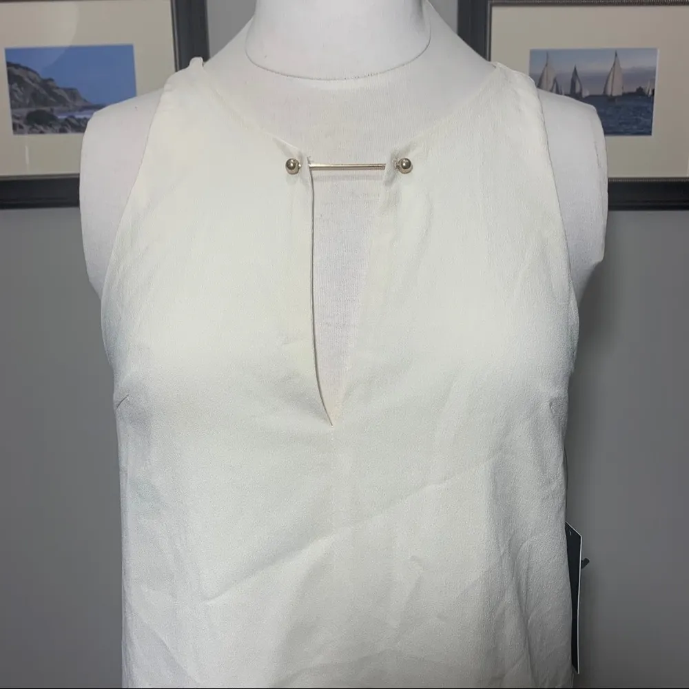 Near or Bar Cream Shift Dress - Image 7