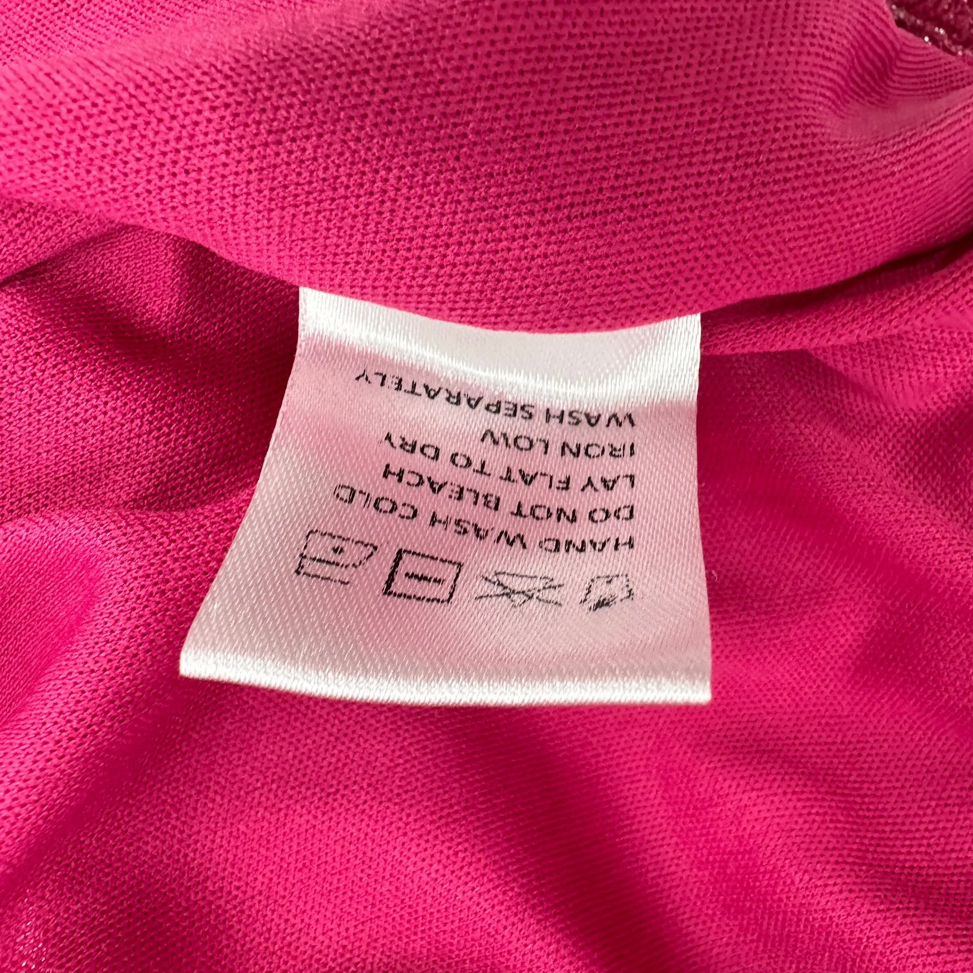 SUPERDOWN Dress Women’s M Pink Sparkle One shoulder Mini Bodycon Cutout Baddie  - Image 7