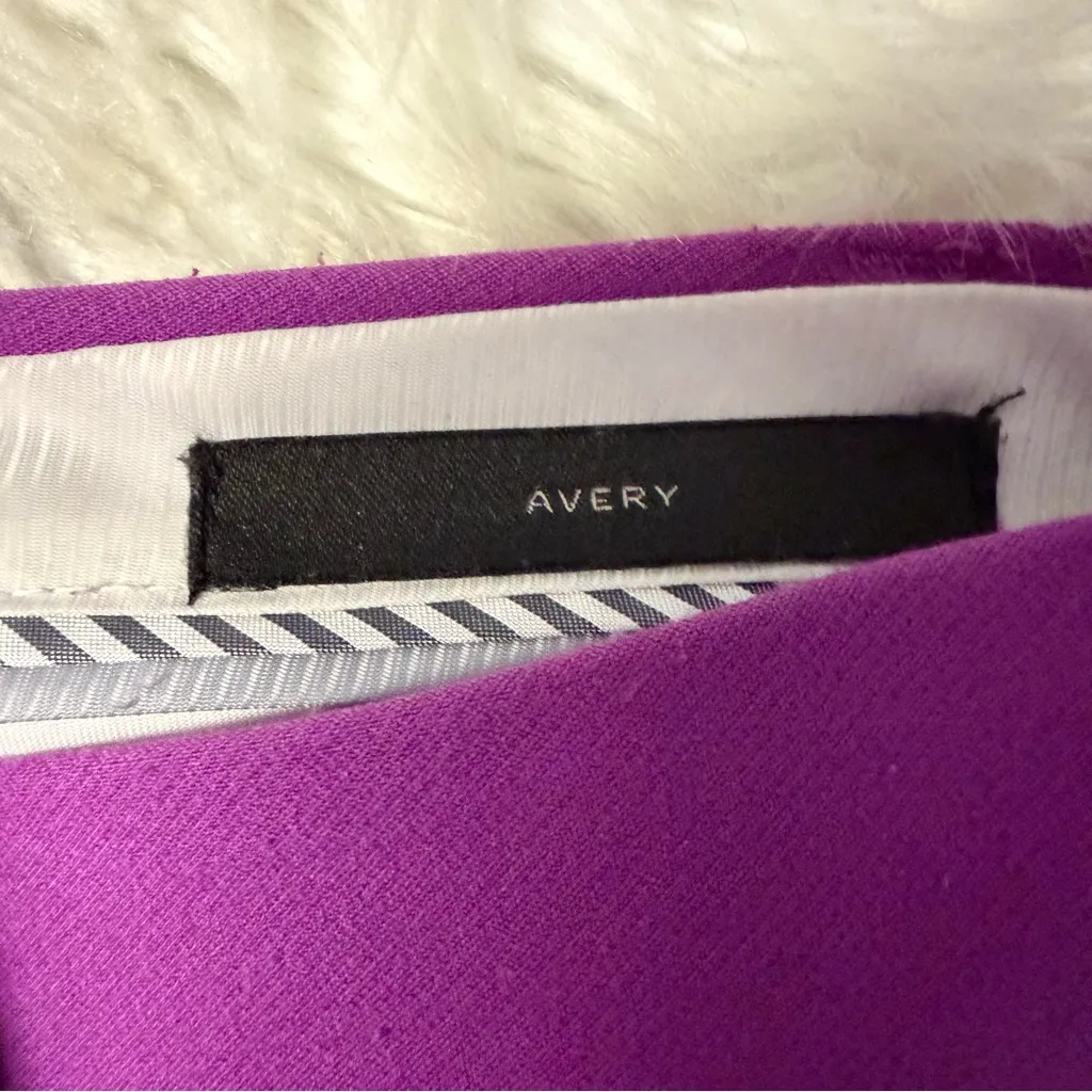 Banana Republic Avery Ankle Pants – Purple – Size 2 – Slim Leg - Image 6