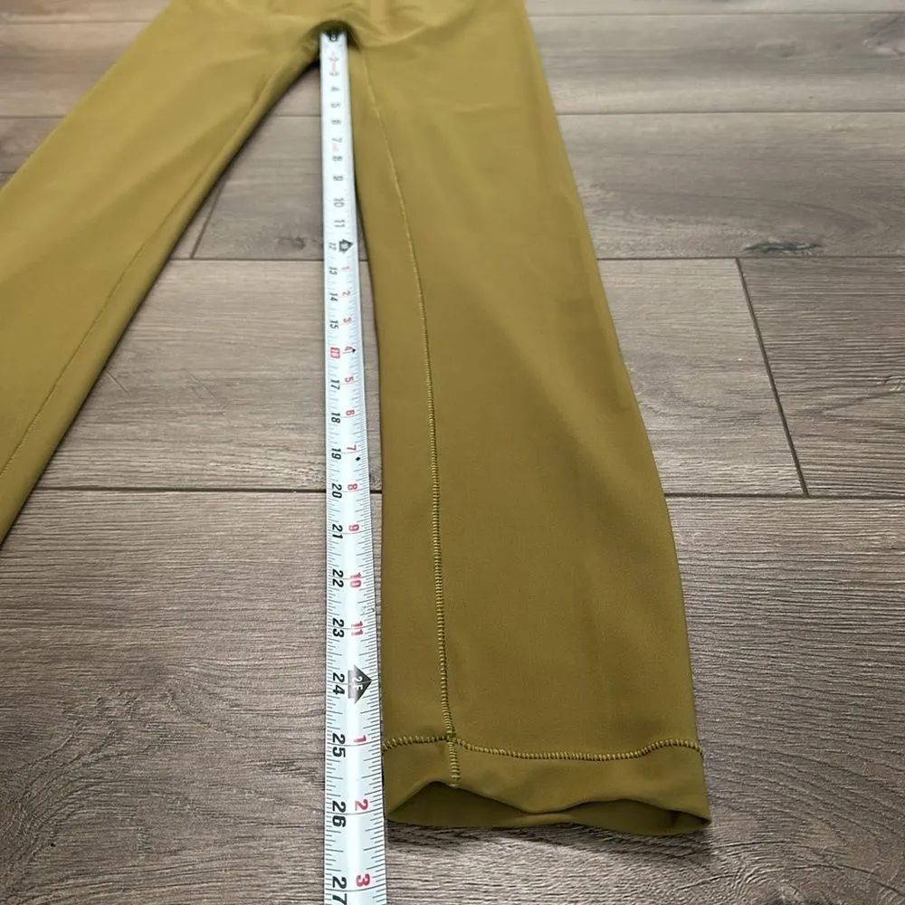 Hoi Bo High Top Chartreuse Green Super High Rise Leggings‎ Size XS - Image 9