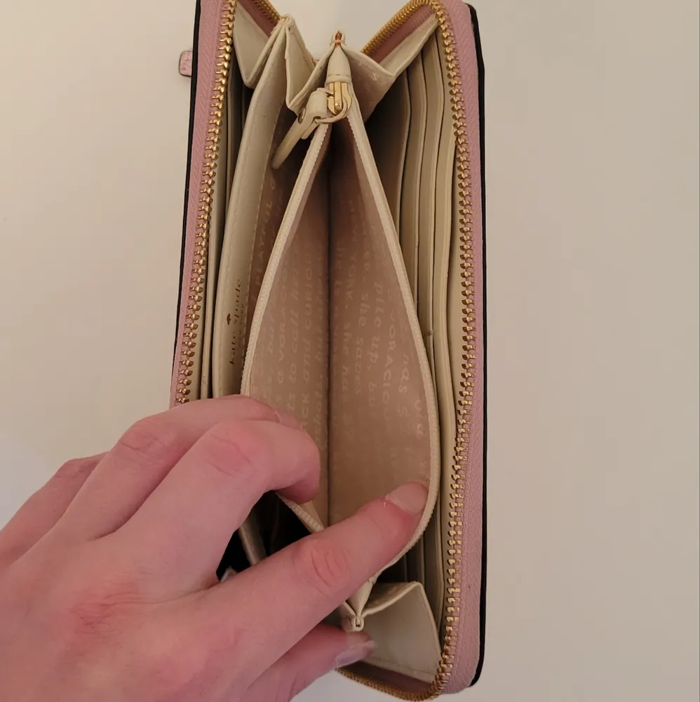 Kate Spade Glitter Bug Lacey Checkbook Wallet - Image 11