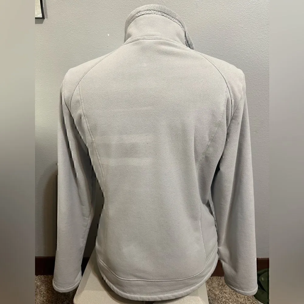 The North Face Womens Medium Light Gray Full ZIP Jacket - Image 3
