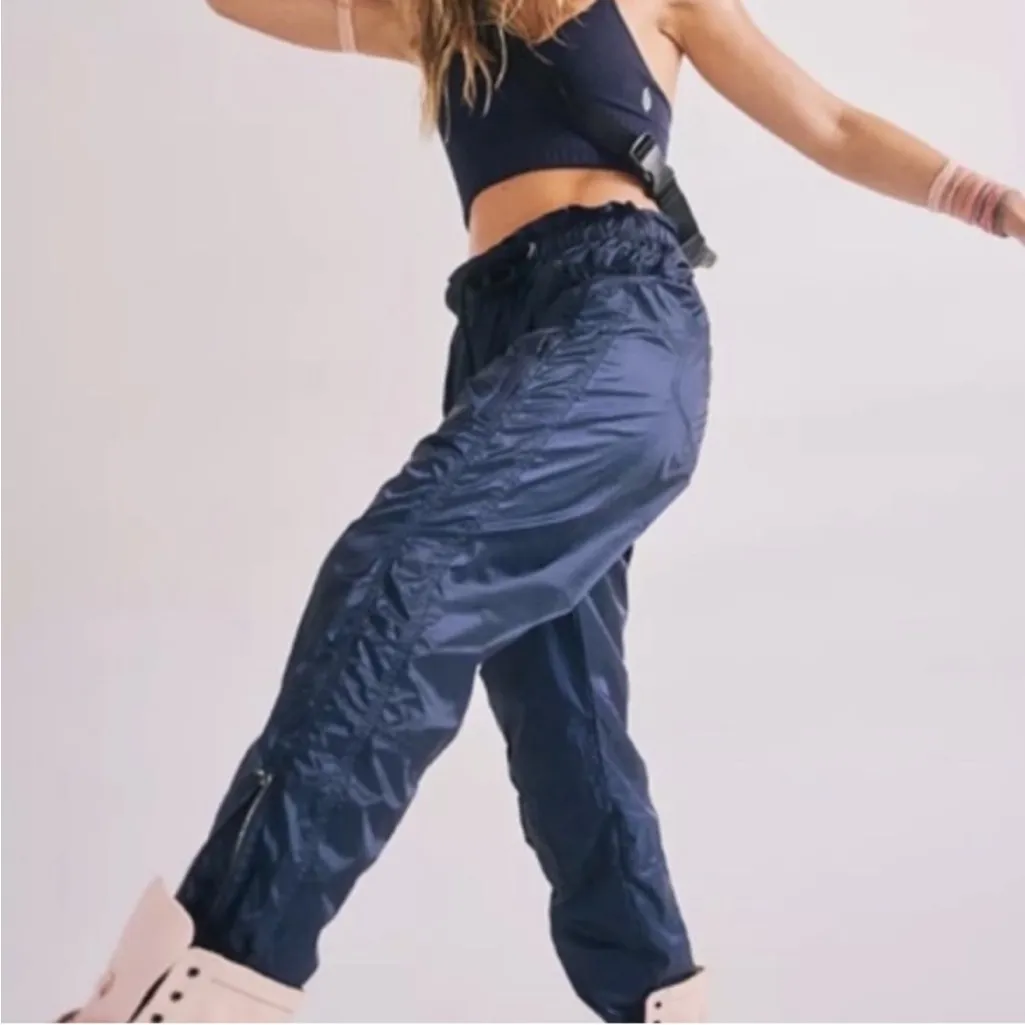 FP Movement by Free People Back To The Future Pants Size M Blue Size M - Image 2