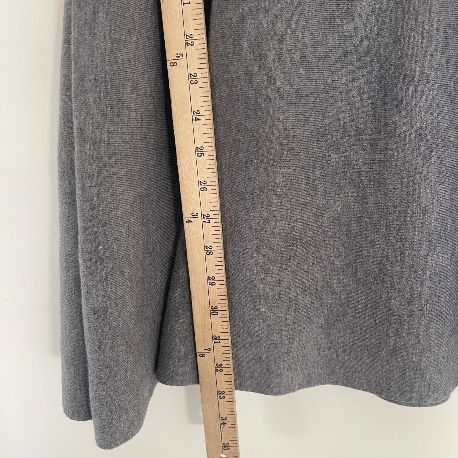 Karen Millen Compact Wool Look Double Faced Skater Dress With Full Sleeve Small - Image 10