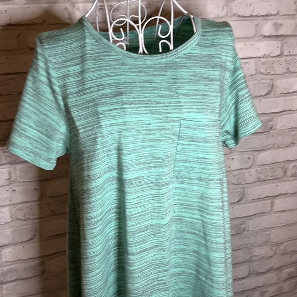 Lularoe Carly Women’s Dress mint Green Size XS - Image 3
