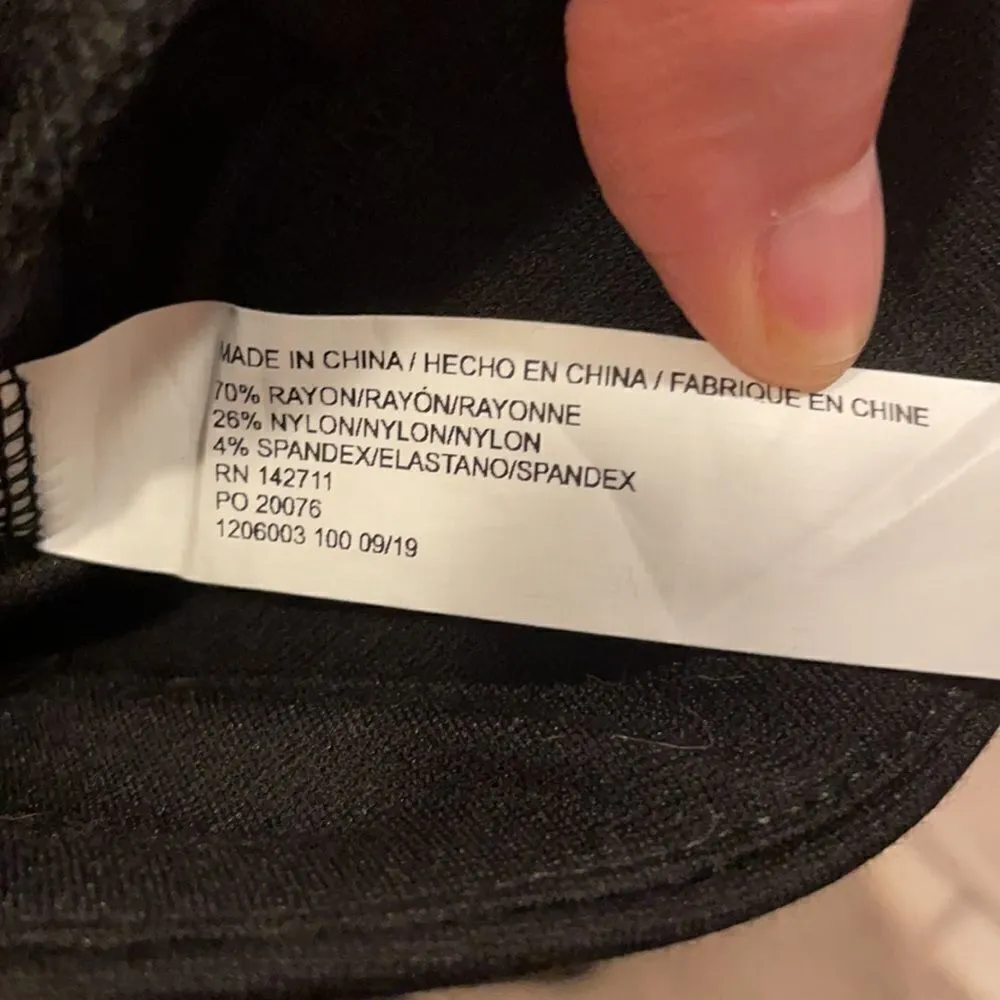 Eloquii Black Ponte Stretch Mini Skirt - Image 7