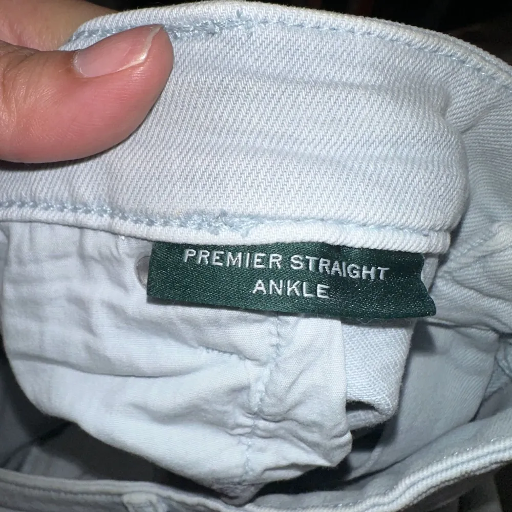 Lauren Ralph Lauren Jeans Women Sz 22W Blue Stretch Premier Straight Fit Zip Fly - Image 7