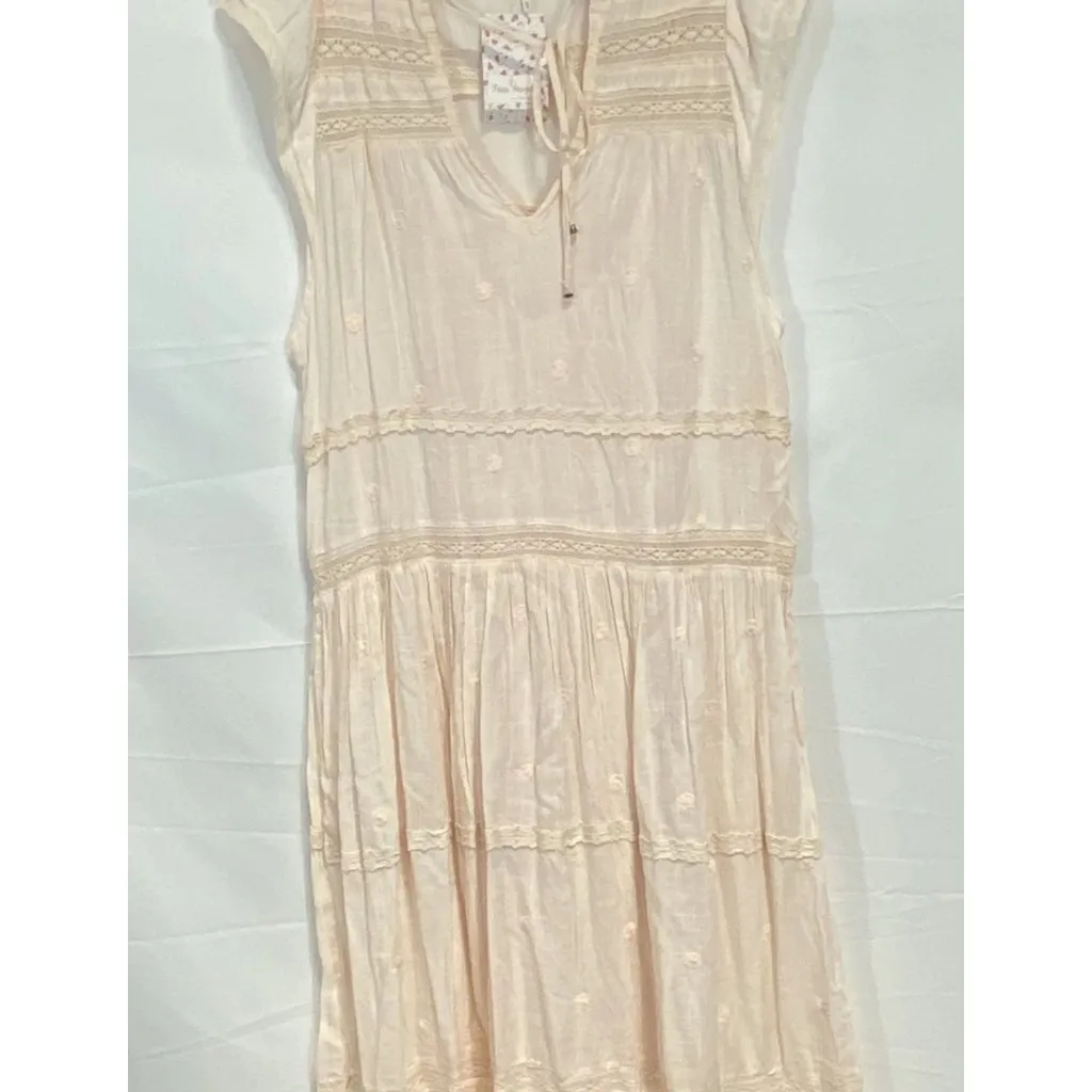 Free People Midnight Midi Dress in White Chocolate sz XS NWT $168R - Image 5