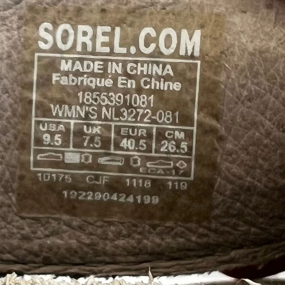 Sorel Joanie II Women’s Sandals Grey Lace Up Wedge 9.5 Walking Gorpcore Travel - Image 16