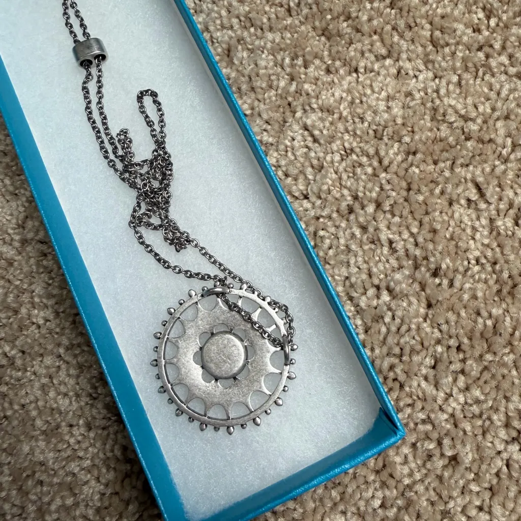 Touchstone Crystal by Swarovski Switch Gears Pendant - Image 3