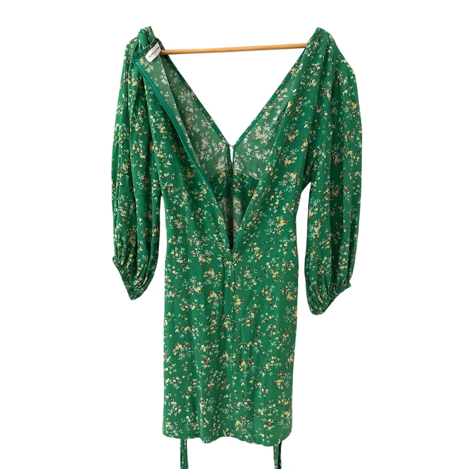 Faithfull the Brand Margot Floral Mini Dress‎ Size 6 - Image 14