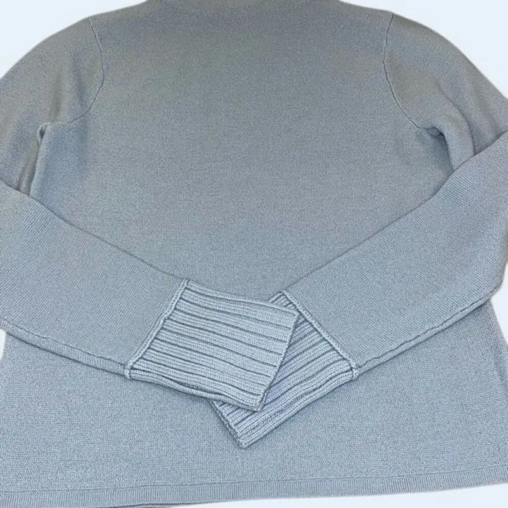 Club Monaco Womens Tommie Chandails Wool Sweater Glacier‎ Size XS NWT - Image 4