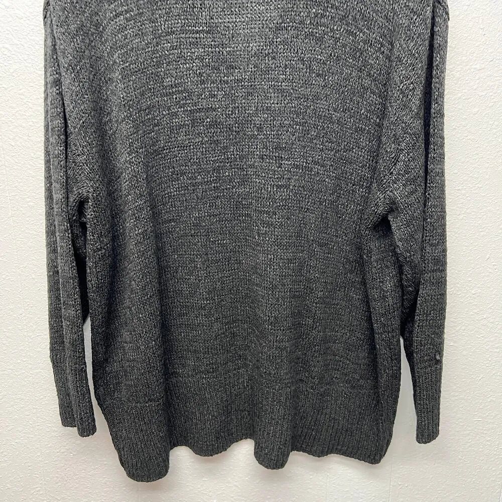 H&M Long Length Tunic Sweater Womens Large Casual Workwear Mob Wife Contemporary - Image 8