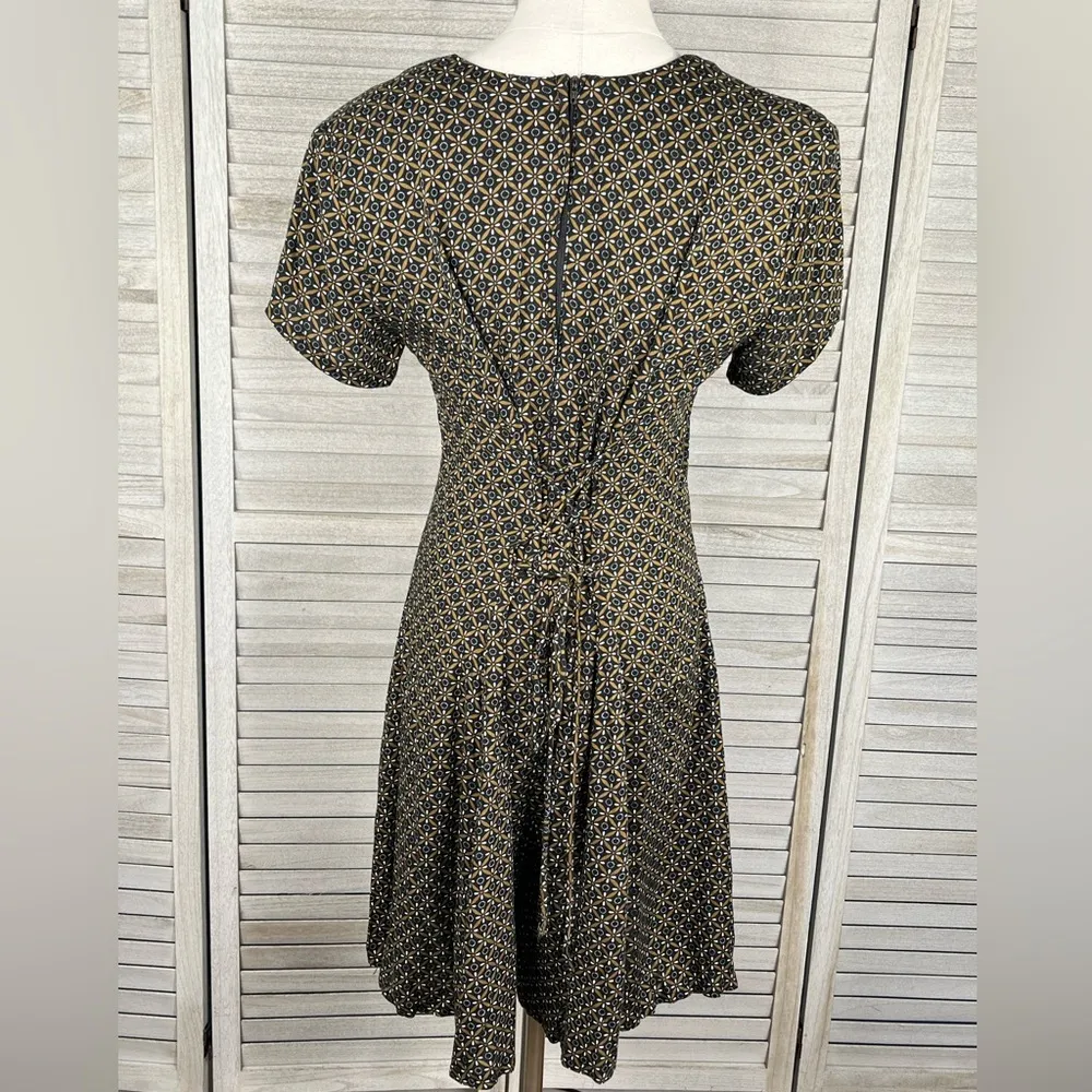 B.T. EXPRESS Vintage 90's Romper Brown/Multi Pattern - Image 3