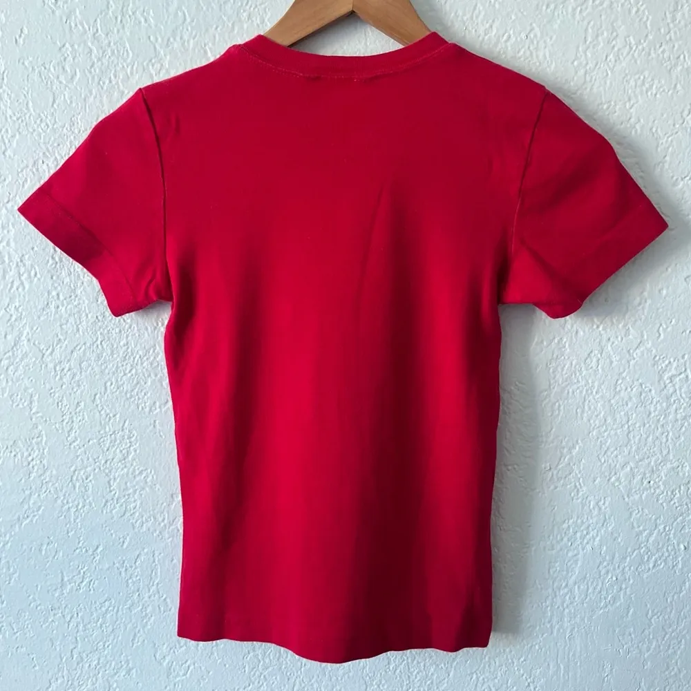 Playboy Y2K Iconic Red White Star Short Sleeve - Image 4