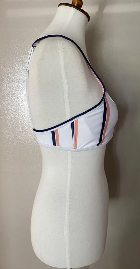 Marlowe Stripe Bikini Top - Image 9