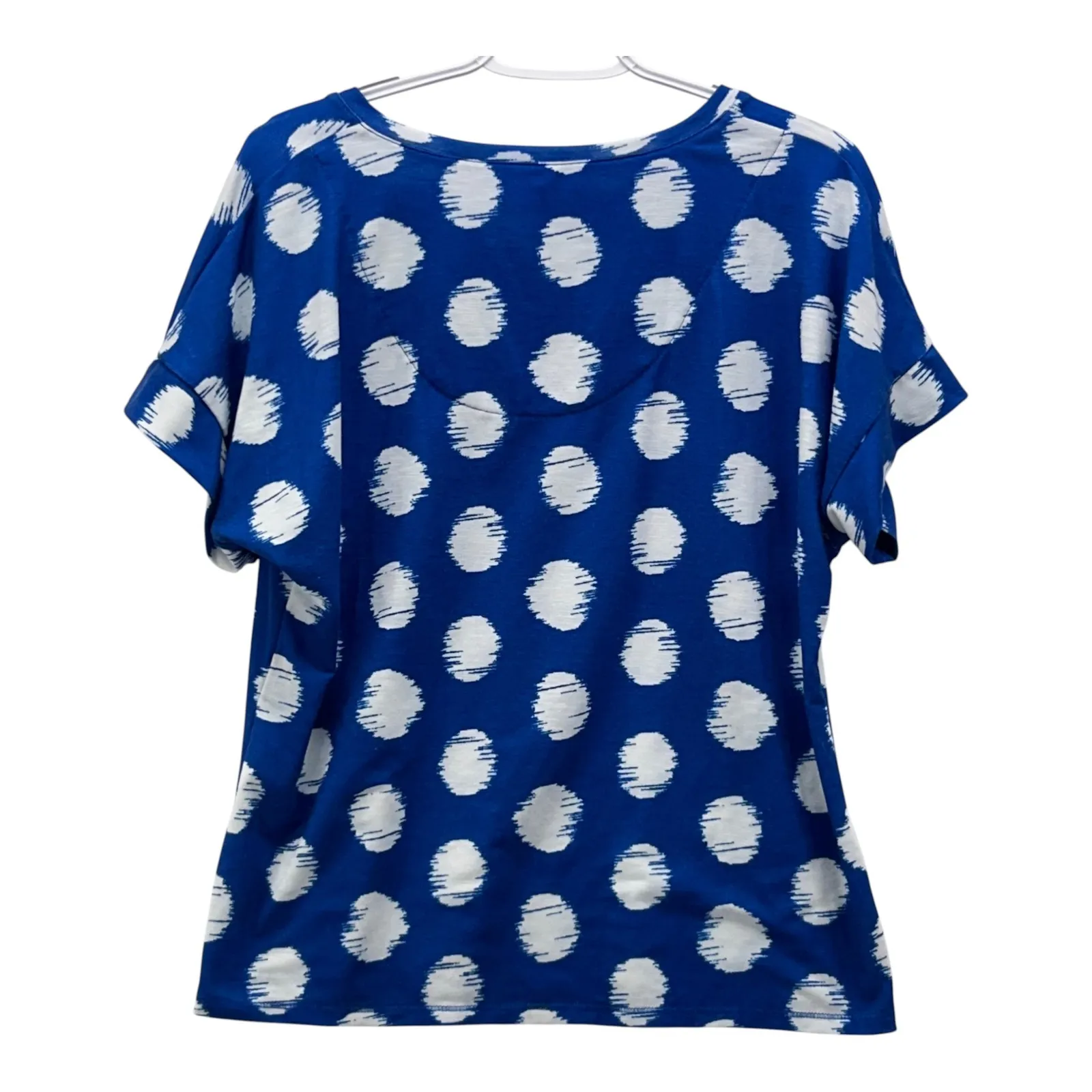 Chicos Shirt Medium Or 1 Dolman Abstract Art To Wear Travel Vacation Beach Boat - Image 2