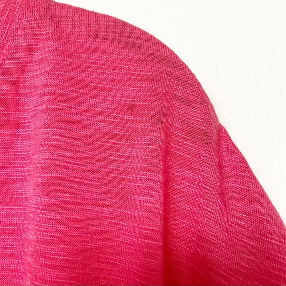 INC International Concepts Tier Ruffle Sleeve Top Size Small Pink - Image 5