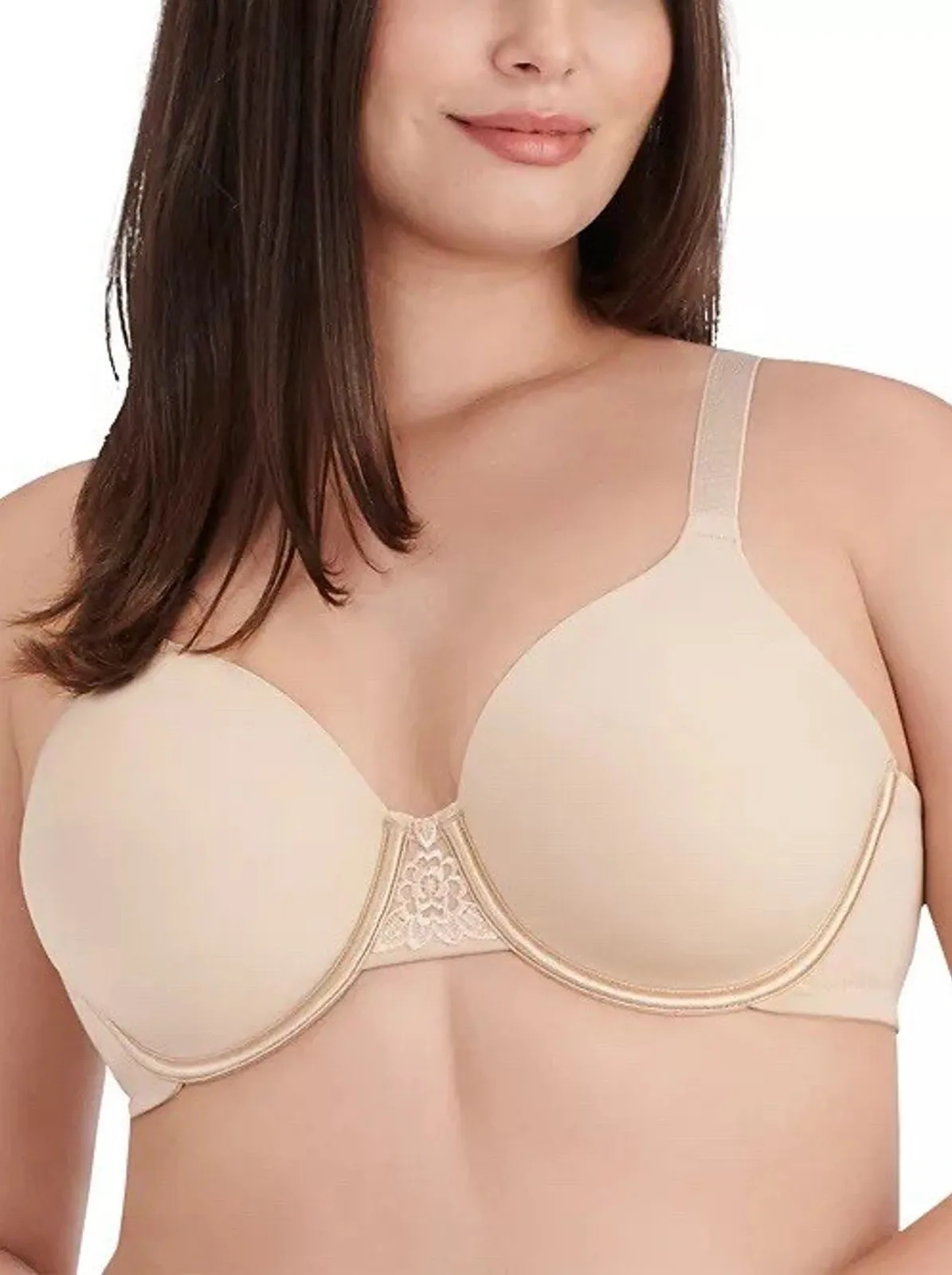 Vanity Fair 38DDD Bra Beauty Back Underwire Full Figure Coverage Contour 76380 - Image 1
