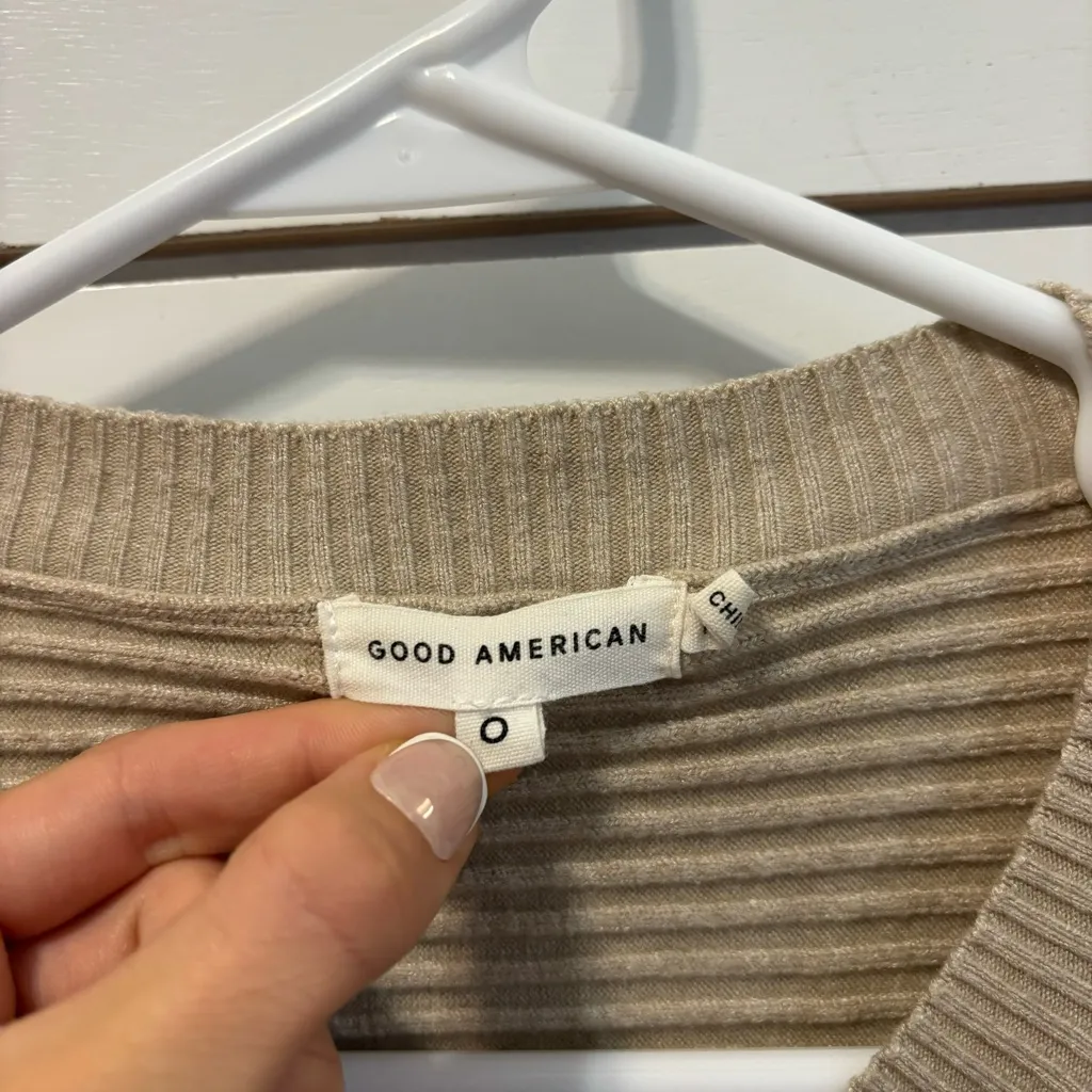 Good American Ribbed Sweater - Image 6