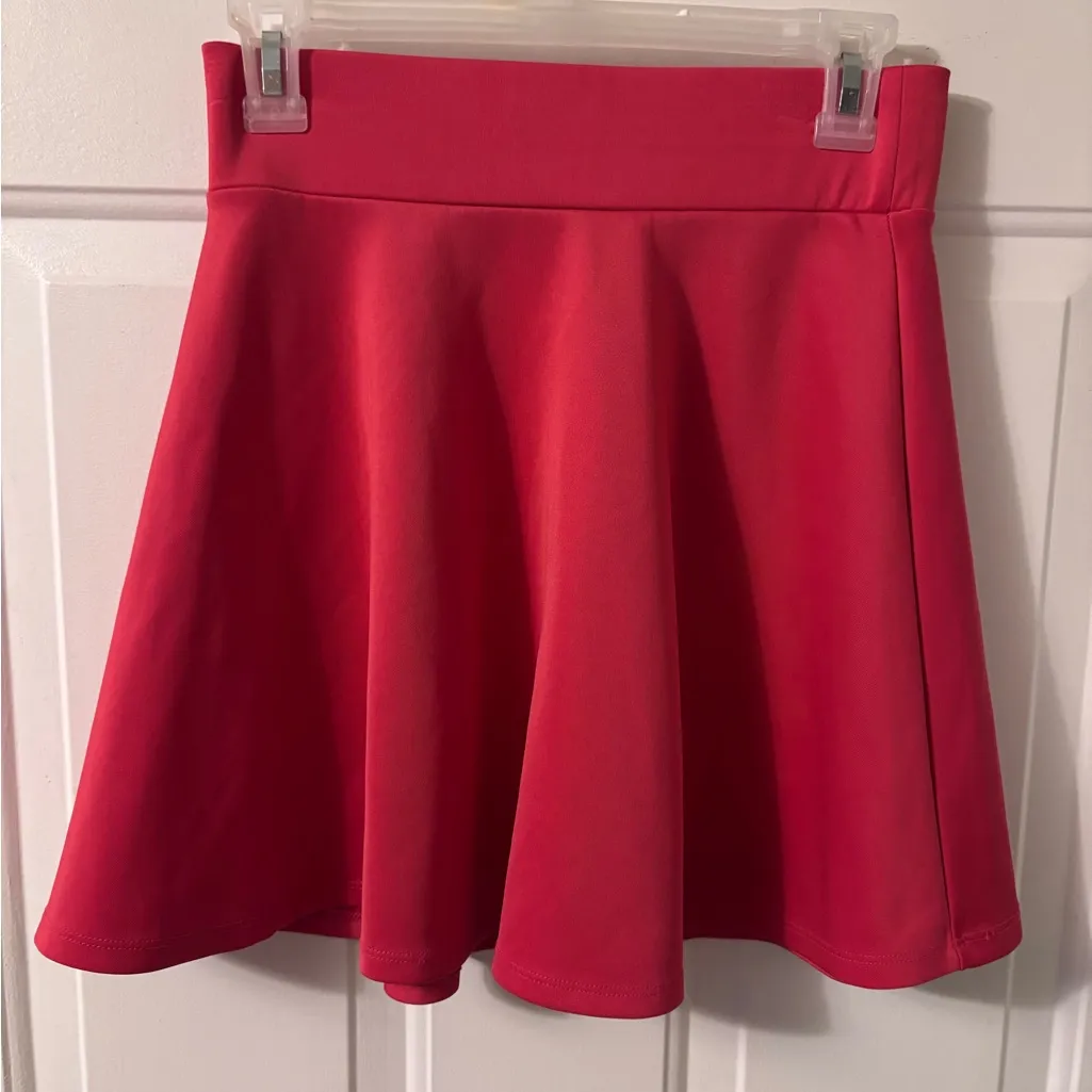 Charlotte Russe Stretchy A-line Flared Casual Mini Skater Circle Skirt Medium - Image 2