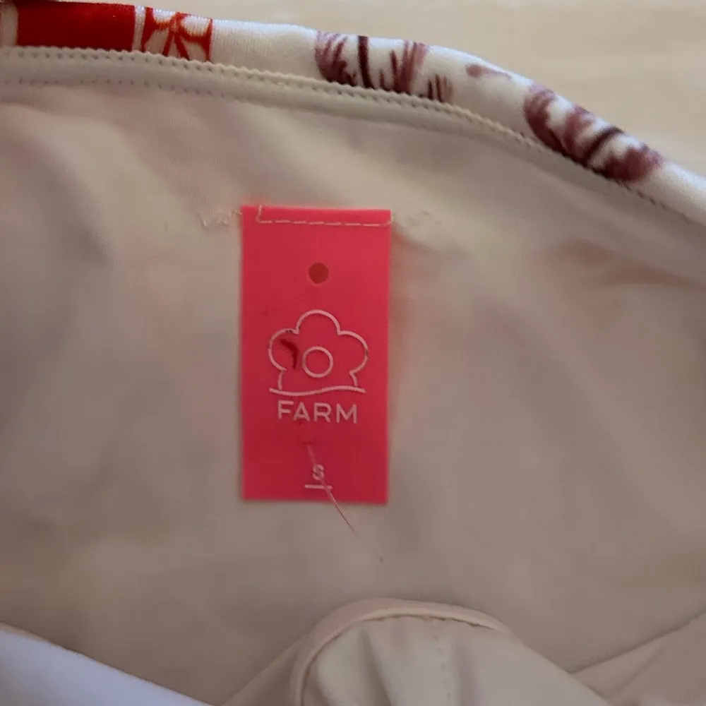 Farm Rio  Summer Beach Strapless One Piece - Image 5