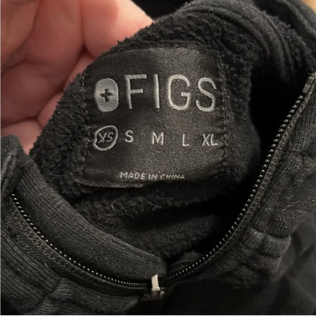 FIGS On Shift Full Zip Fleece Jacket Women's Size XS - Image 7