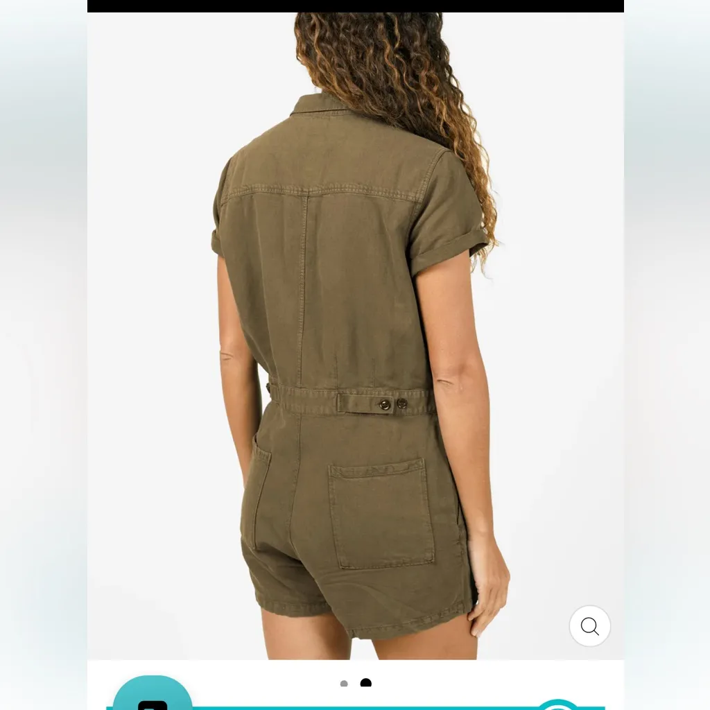 Outerknown Women's Olive S.E.A. Suit‎ Shortall - Image 2
