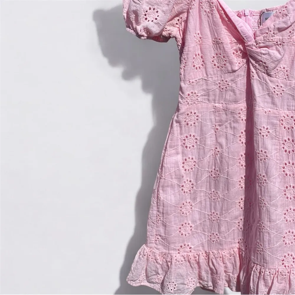 Hello Molly ROSY PHONE FILTER DRESS PINK - Image 9