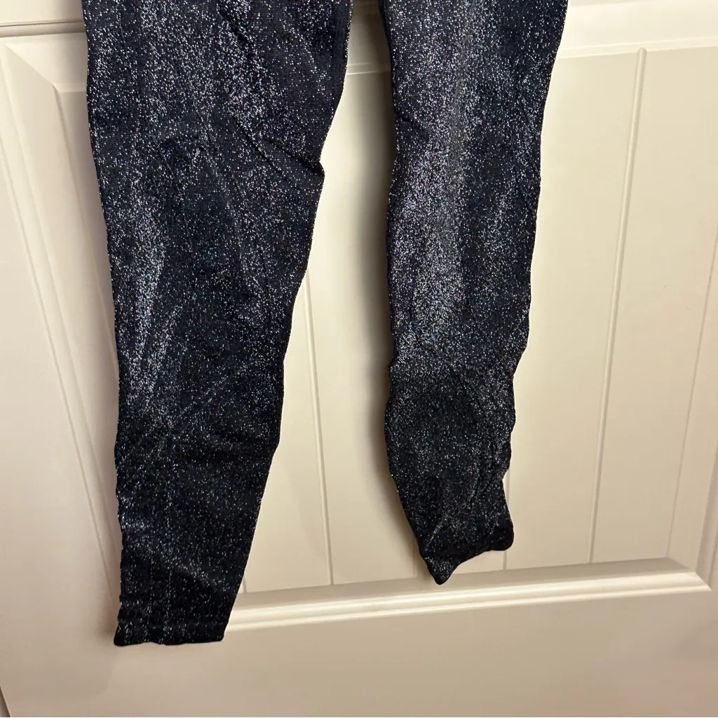 Fabletics Seamless Lurex Jumpsuit Sparkle Black Women's Size Small NWT $94.95 - Image 6